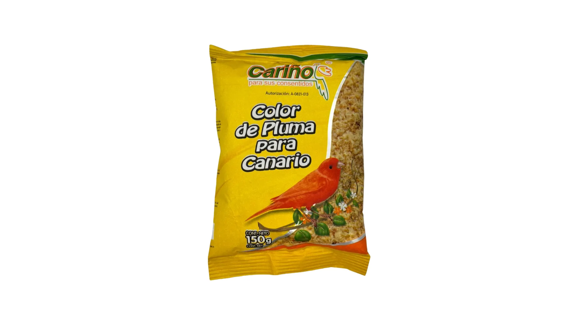 Alimento color canario